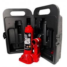 Домкрат гідравл. бутил. 2т (181-З45 мм) кейс