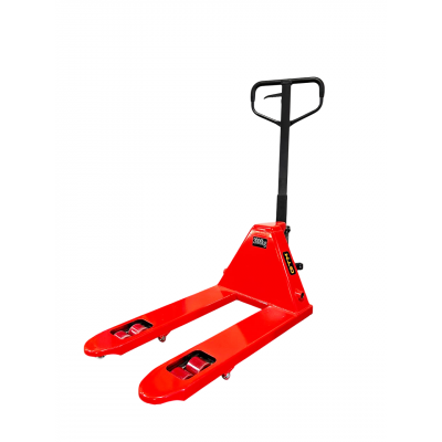 Візок гідравлічний 2т/800мм (рокла), з короткими вилами, колеса 200*50