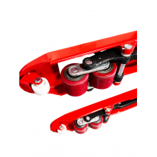 Візок гідравлічний 2т/800мм (рокла), з короткими вилами, колеса 200*50