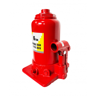 Домкрат гідравл. бутил. 6т (215-485 мм) двохштоковий