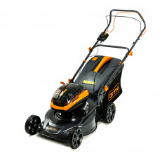Газонокосарка акум. BLM48-SP, 2*18В, ширина захвату 48см, висота скош. 30-80мм, травозбірник 70л, самохідна, КАРКАС (без АКБ і ЗП) Газонокосарка акум. BLM48-SP, 2*18В, ширина захвату 48см, висота скош. 30-80мм, травозбірник 70л, самохідна, КАРКАС (без АКБ і ЗП)