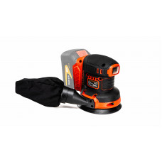 Шліфмашина ексцентрикова акум. OSC18/125BL, 18В, 125мм, 6000-12000об/хв., КАРКАС (без АКБ і ЗП)