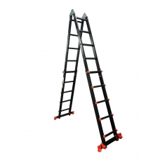 Драбина-телескоп розкладна анодований алюміній 1.4-5.15м