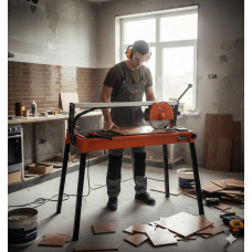 Електроплиткоріз TSW200G-620 220В/800Вт довжина різу 620мм, круг 200*25,4мм