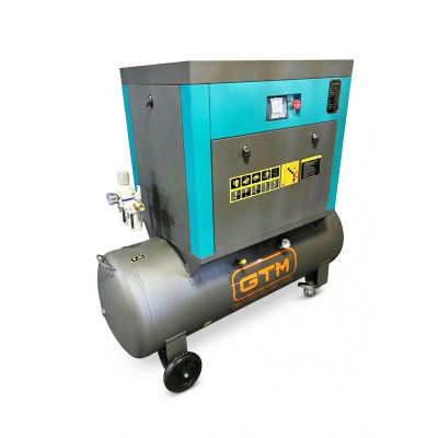 Компресор гвинтовий рес-300л 1000л/хв 7,5кВт 8бар 380В/інвертор/кожух