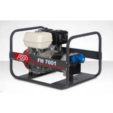 Генераторна установка FH7001 1ф-6,4кВт, двиг.Honda, бак-6,2л, руч.старт