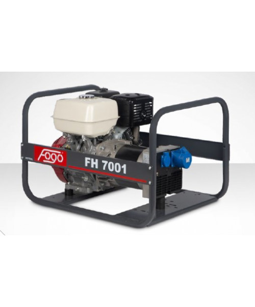 Генераторна установка FH7001 1ф-6,4кВт, двиг.Honda, бак-6,2л, руч.старт