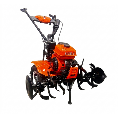 Мотоблок бенз. B-7/80-4; 7к.с., ширина фрези 50/80см, передач 3вперед/1назад, колеса 8"