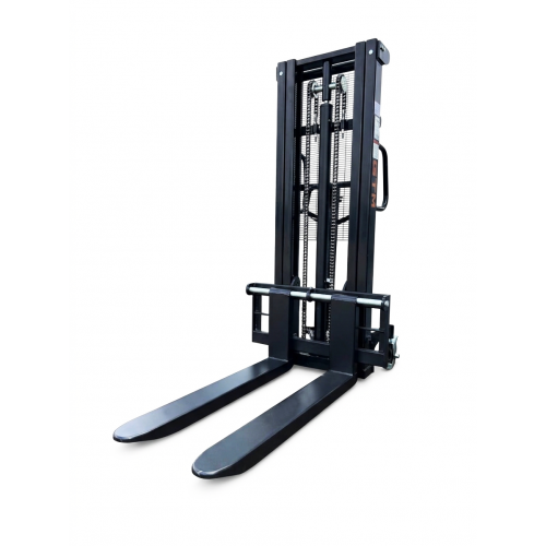 Штабелер гідравлічний 1500кг, підйом-2,5м, довжина вил 1,1м, колір - чорний Штабелер гідравлічний 1500кг, підйом-2,5м, довжина вил 1,1м, колір - чорний