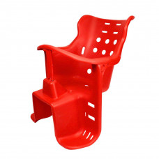 Крісло на багажник Пластик червоний VLT BC-13