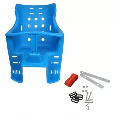 Крісло на багажник Пластик синій VLT BC-13