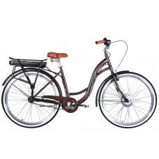 Велосипед з електроприводом 28" ST Dorozhnik eAQUAMARINE BH рама-19" 36B 12.5А*г 500Вт сірий YS 7810 2026