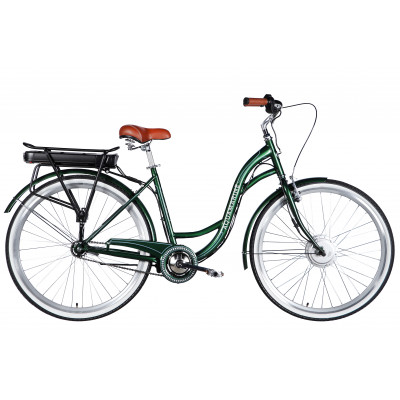Велосипед з електроприводом 28" ST Dorozhnik eAQUAMARINE BH рама-19" 36B 12.5А*г 500Вт зелений YS 2286-1 2026