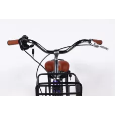 Велосипед з електроприводом 28" ST Dorozhnik eAQUAMARINE BH рама-19" 36B 13А*г 500Вт фіолетовий з кошиком 2026