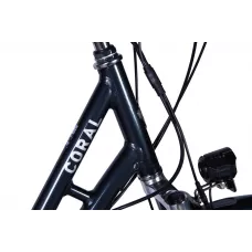 Велосипед з електроприводом 28" AL Dorozhnik eCORAL DD FR рама-19" 48B 13А*г 500Вт темно-сірий 2026