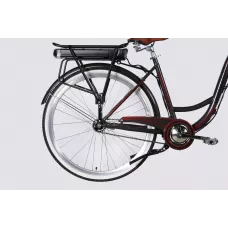 Велосипед з електроприводом 28" ST Dorozhnik eAQUAMARINE BH рама-19" 36B 13А*г 500Вт сірий YS 7810 з кошиком 2026