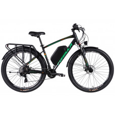 Велосипед з електроприводом 29" AL Formula eCURSOR MAN DD CS рама-19" 48B 17.5А*г 500Вт чорно-зелений 2026
