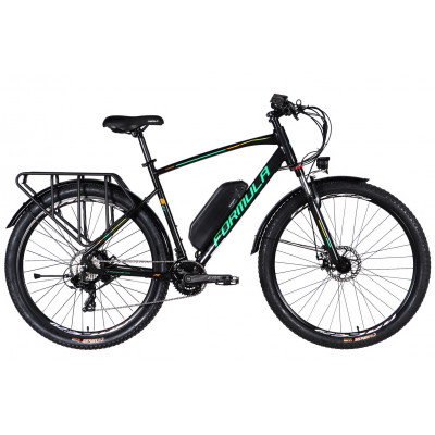 Велосипед з електроприводом 29" AL Formula eCURSOR MAN DD CS рама-21" 48B 13А*г 500Вт чорно-зелений 2026