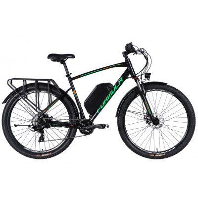 Велосипед з електроприводом 29" AL Formula eCURSOR MAN DD CS рама-21" 48B 17.5А*г 500Вт чорно-зелений 2026