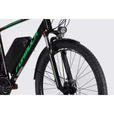 Велосипед з електроприводом 29" AL Formula eCURSOR MAN DD CS рама-21" 48B 17.5А*г 500Вт чорно-зелений 2026