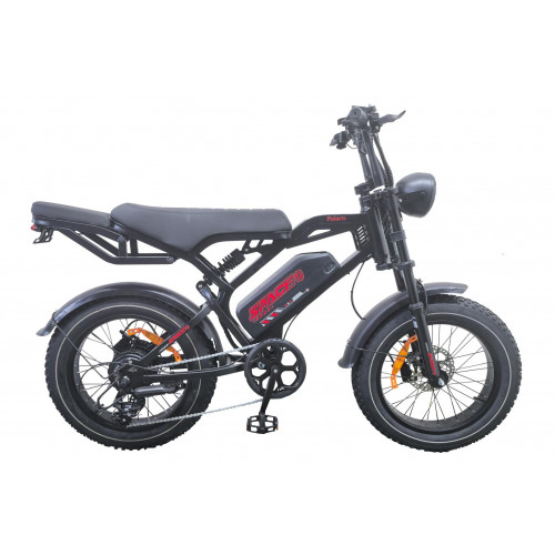 Велосипед з електроприводом 20" ST SPACE POLARIS (new) DD FR рама-21" 48 B 15 А*г 1000 Вт чорний 2026 Велосипед з електроприводом 20" ST SPACE POLARIS (new) DD FR рама-21" 48 B 15 А*г 1000 Вт чорний 2026