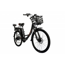 Велосипед з електроприводом 26" ST SPACE PULSAR DD FR рама-15,5" 48B 20А*г 500Вт чорний 2026