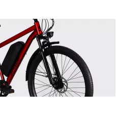 Велосипед з електроприводом 29" ST SPACE SIRIUS DD FR рама-19" 48B 15.6А*г 500Вт червоний YS 9018 2026