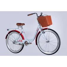 Велосипед ST 26" Dorozhnik LUX Velosteel рама-17" світло-блакитний 2025