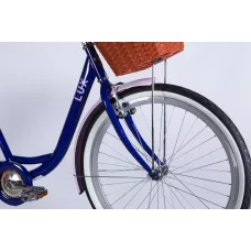 Велосипед ST 26" Dorozhnik LUX Velosteel рама-17" бузковий 2025