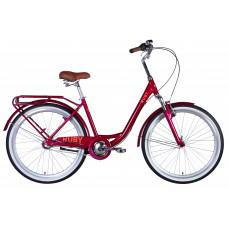 Велосипед AL 26" Dorozhnik RUBY PH рама-17" бордовий 2025