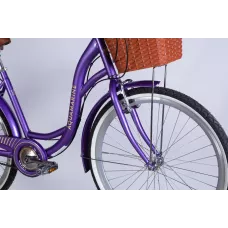 Велосипед ST 26" Dorozhnik AQUAMARINE PH рама-17" фіолетовий 2025
