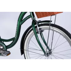 Велосипед ST 26" Dorozhnik AQUAMARINE BH рама-17" зелений 2025