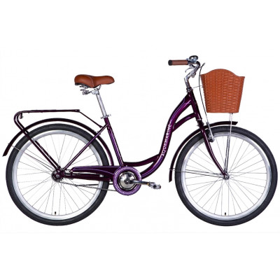 Велосипед уцінений ST 26" Dorozhnik AQUAMARINE BH рама-17" темно-фіолетовий 2026