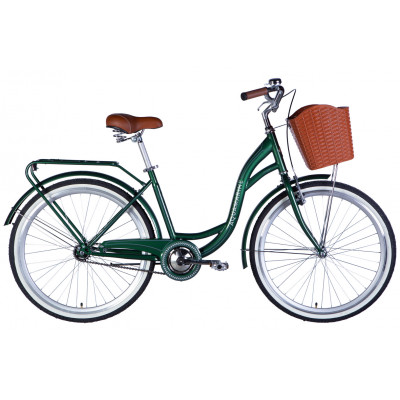 Велосипед ST 26" Dorozhnik AQUAMARINE BH рама-17" зелений 2026