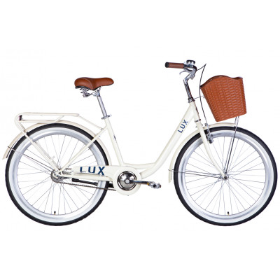 Велосипед ST 26" Dorozhnik LUX Velosteel рама-17" слонова кістка 2026