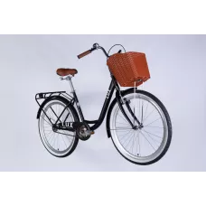 Велосипед уцінений ST 26" Dorozhnik LUX Velosteel рама-17" чорний (матовий) 2026