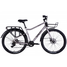 Велосипед AL 27.5" Dorozhnik UTILITY DD CS рама-18,5" сірий 2025
