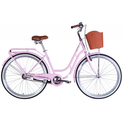 Велосипед уцінений ST 28" Dorozhnik RETRO Velosteel рама-19" світло-рожевий 2025