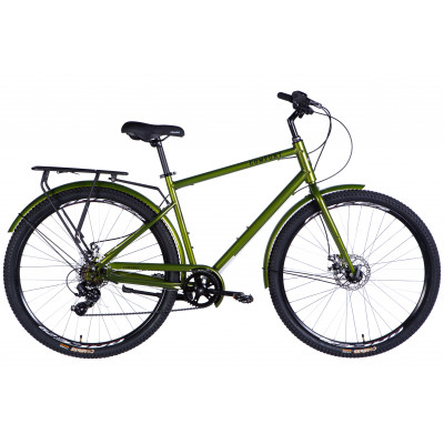 Велосипед уцінений ST 28" Dorozhnik COMFORT MALE DD FR рама-20" болотно-зелений 2025