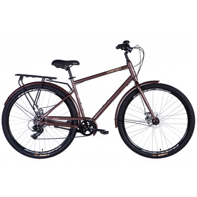Велосипед уцінений ST 28" Dorozhnik COMFORT MALE DD FR рама-20" коричневий 2025
