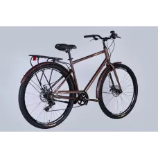 Велосипед ST 28" Dorozhnik COMFORT MALE DD FR рама-20" коричневий 2025