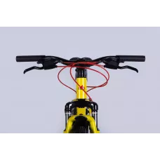 Велосипед AL 24" Discovery QUBE DD CS рама-11,5" жовто-чорний 2025