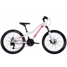 Велосипед ST 24" Discovery KELLY DD FR рама-11" біло-рожевий 2025