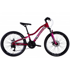 Велосипед ST 24" Discovery KELLY DD FR рама-11" малиновий 2025