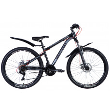 Велосипед уцінений ST 26" Discovery TREK DD FR рама-15" сірий (матовий) 2024