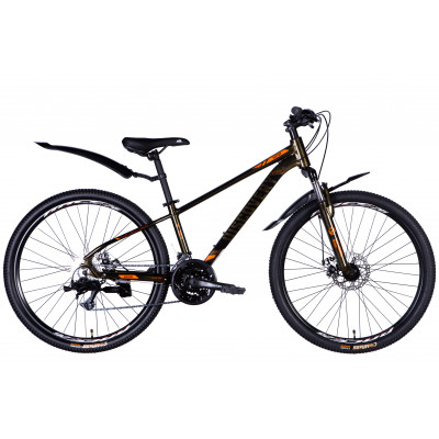Велосипед AL 26" Discovery BASTION DD CS рама-13" коричневий 2025