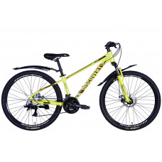 Велосипед AL 26" Discovery BASTION DD CS рама-13" жовтий 2025