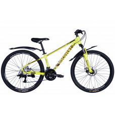 Велосипед AL 26" Discovery BASTION DD CS рама-13" жовтий 2025