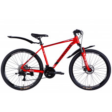 Велосипед AL 26" Discovery BASTION DD CS рама-18" червоно-чорний 2025