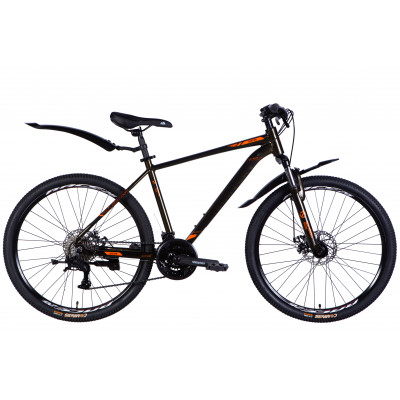 Велосипед AL 26" Discovery BASTION DD CS рама-18" коричневий 2025